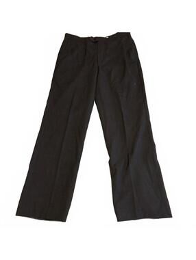 Stafford 100% Worsted Wool $120 Men’s Size 34 x 30 Black Wool Dress Pants Work